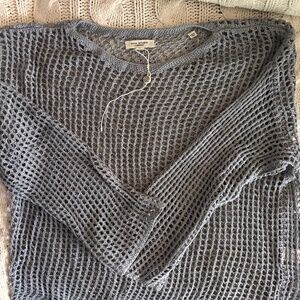 Max Studio London Open knit sweater